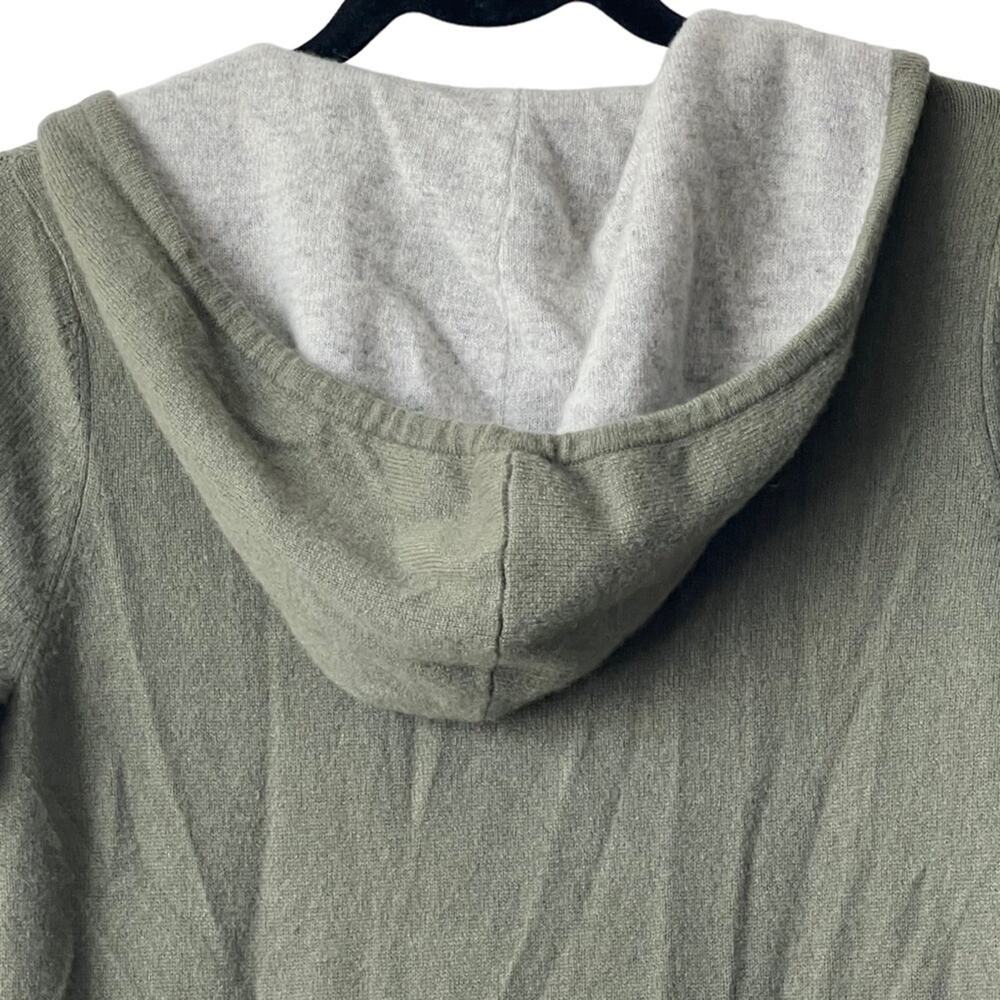 Oats Cashmere Sage Green Knit Sweater Dress Size M - Picture 7 of 11